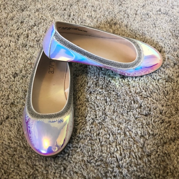 children's place holographic shoes